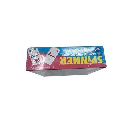 SPINNER The Game of Wild Dominoes - Catalin Tiles 1997  NEW Sealed Fast Shipping - Picture 6 of 7